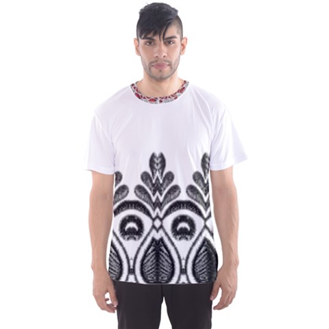 Im Fourth Dimension Black White 5 Men s Sport Mesh Tee by imanmulyana