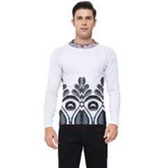 Im Fourth Dimension Black White 5 Men s Long Sleeve Rash Guard by imanmulyana