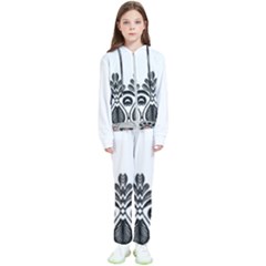 Im Fourth Dimension Black White 5 Kids  Tracksuit by imanmulyana