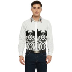 Im Fourth Dimension Black White 6 Men s Long Sleeve  Shirt by imanmulyana