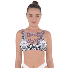 Im Fourth Dimension Black White 10 Bandaged Up Bikini Top by imanmulyana