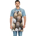 Snail Shells Pattern Arianta Arbustorum Kitchen Apron View1