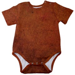 Brown Baby Short Sleeve Onesie Bodysuit by nateshop