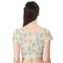 [MADE TO ORDER] Bubble Flower Crop Top View2