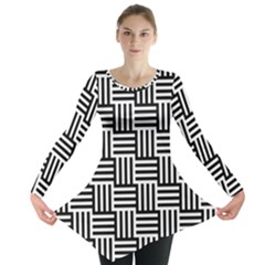 Basket Long Sleeve Tunic  by nateshop