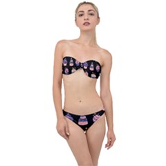 Birthday-cake Classic Bandeau Bikini Set by nateshop