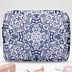 Blue-design Make Up Pouch (large) by nateshop