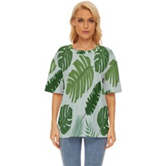 Leaves Oversized Basic Tee by nateshop