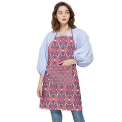 Pattern Motif Pocket Apron by nateshop