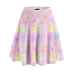 Dungeons And Cuties High Waist Skirt by thePastelAbomination