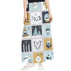 Advent Calendar Maxi Chiffon Skirt by Sapixe