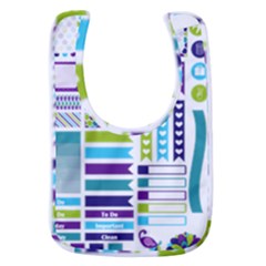 Peacock Pattern Baby Bib by Sapixe