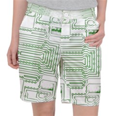 Circuit Board Pocket Shorts by Sapixe