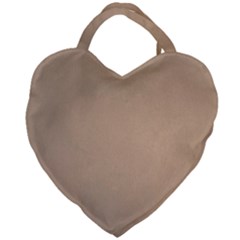 Background-mocca Giant Heart Shaped Tote by nateshop