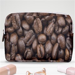 Black Coffe Make Up Pouch (medium) by nateshop