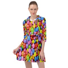 Candy Mini Skater Shirt Dress by nateshop