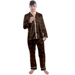 Carrots Men s Long Sleeve Satin Pajamas Set by nateshop