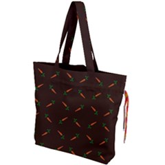 Carrots Drawstring Tote Bag by nateshop