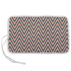 Chevron-gray Pen Storage Case (s) by nateshop