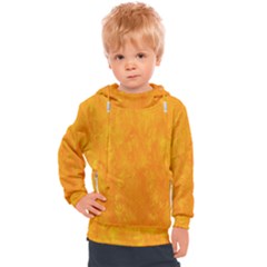 Background-yellow Kids  Hooded Pullover by nateshop