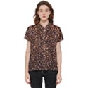 Coffee Beans Food Texture Short Sleeve Pocket Shirt View1