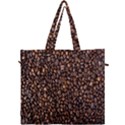 Coffee Beans Food Texture Canvas Travel Bag View1