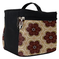 Pattern-flower Make Up Travel Bag (small) by nateshop