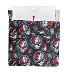 Grateful Dead Pattern Duvet Cover Double Side (full/ Double Size) by Jancukart