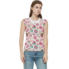 Donut Sweet Lollipop Cand Women s Raglan Cap Sleeve Tee by flowerland