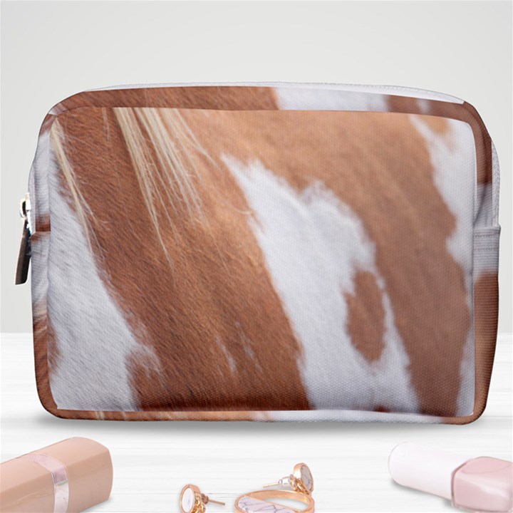 Horse Coat Animal Equine Make Up Pouch (Medium)