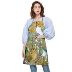 Illustration Sheet Autumn Color Drawing Pocket Apron by Wegoenart