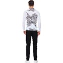 IM Fourth Dimension Black White 28 Men s Long Sleeve Rash Guard View2