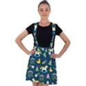 Cute Babies Toys Seamless Pattern Velvet Suspender Skater Skirt View1