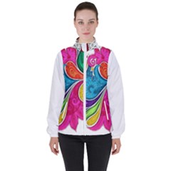 Im Fourth Dimension Colour 30 Women s High Neck Windbreaker by imanmulyana