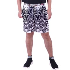 Im Fourth Dimension Black White 35 Men s Pocket Shorts by imanmulyana