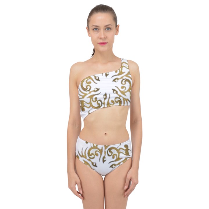 IM Fourth Dimension Colour 37 Spliced Up Two Piece Swimsuit