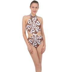 Im Fourth Dimension Colour 44 Halter Side Cut Swimsuit by imanmulyana