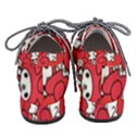 Rabbit Background Cartoon Pointed Oxford Shoes View4