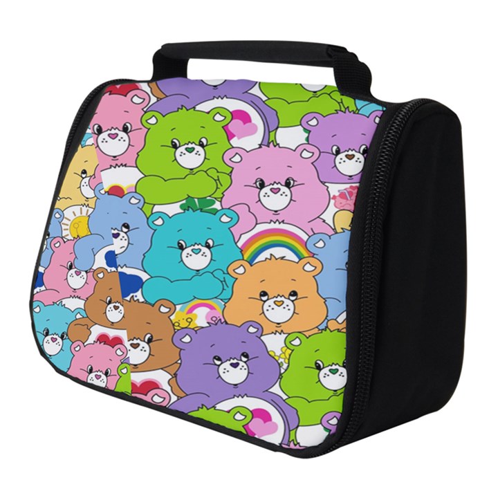 Care Bears Bear Background Cartoon Full Print Travel Pouch (Small)