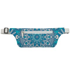 Mandala Blue Active Waist Bag by zappwaits