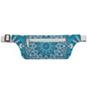 Mandala Blue Active Waist Bag View1