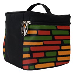 African Wall Of Bricks Make Up Travel Bag (small) by ConteMonfrey