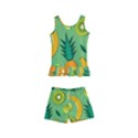 Fruit Tropical Pattern Design Art Kids  Boyleg Swimsuit View1