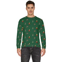 Christmas Background Men s Fleece Sweatshirt by danenraven