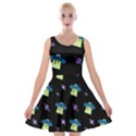 Illustration Cosmos Cosmo Rocket Spaceship -ufo Velvet Skater Dress View1