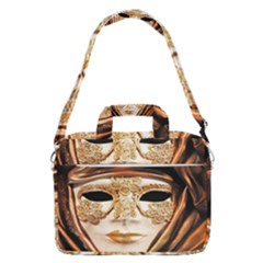 Venetian Mask Macbook Pro 16  Shoulder Laptop Bag by ConteMonfrey