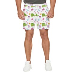 Turtle Animal Sea Life Men s Runner Shorts by danenraven