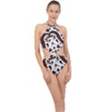 IM Fourth Dimension Colour 75 Halter Side Cut Swimsuit View1