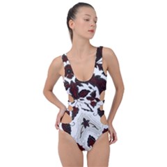 Im Fourth Dimension Colour 75 Side Cut Out Swimsuit by imanmulyana