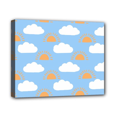 Sun And Clouds  Canvas 10  X 8  (stretched) by ConteMonfreyShop